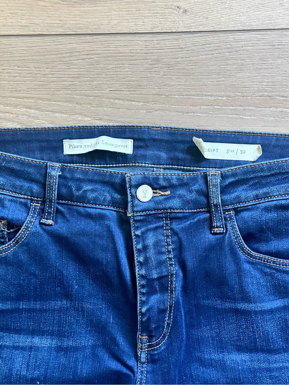 Pilcro Script Denim - Picture 2 of 5